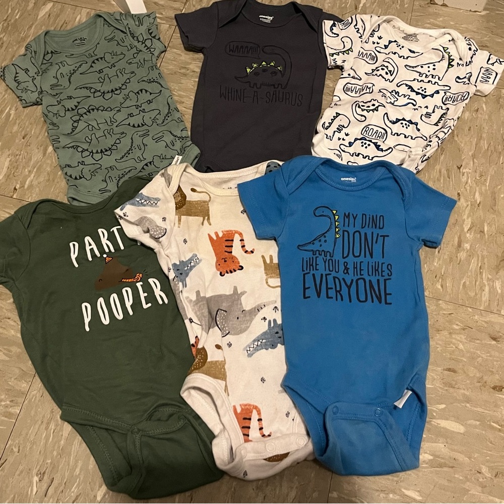 Boy 0-3 Onsies